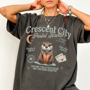 Crescent City Shirt Postal Service Crescent City Merch LICENSED Sarah J Maas Merch Bookish SJM Merch Bryce Quinlan Ruhn Danaan Hunt Athalar