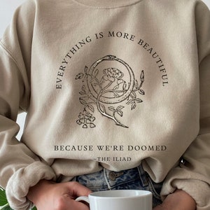Greek Mythology Light Academia Sweater Snake Sweater Poet Shirt Greek Goddess Greek Apparel Mythology Shirt Dark Academia Greek Gods
