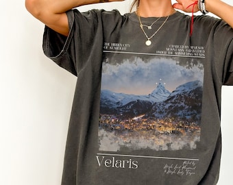 Velaris Shirt LICENSED Sarah J Maas Merch City Of Starlight Acotar Merch SJM Merch Sarah J Maas Gifts Velaris Tshirt Acotar Shirt Bookish