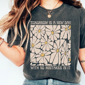 Comfort Colors Anne Of Green Gables Wild Flower Shirt Boho Daisy Design Bookish Merch Cottage Core Shirt Anne Shirley Kindred Spirits
