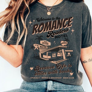 Comfort Colors Romance Reader Shirt Romance Book Merch Bookish Merch Booktok Merch Smut Shirt Booklover Shirt Enemies To Lovers Shirt