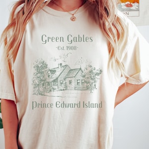 Anne Of Green Gables Shirt Anne Shirley Bookish Shirt Kindred Spirits Cottagecore Shirt Light Academia Comfort Colors Book Shirt
