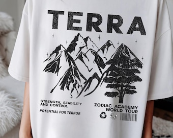 Zodiac Academy Vintage Band Tee LICENSED Zodiac Academy Merch Solaria House Terra Caleb Darcy Vega Tory Vega Romantasy Booktok Dark Romance