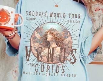 Venus Shirt Distressed Band Tee Birth Of Venus Botticelli Shirt Mythology Shirt Sandro Botticelli Light Academia Shirt Festival Shirt