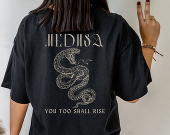 Medusa Shirt Greek Mythology Greek Goddess Greek Apparel Mythology Shirt Mystical Shirt Snake Shirt Snake Sweater Medusa Costume