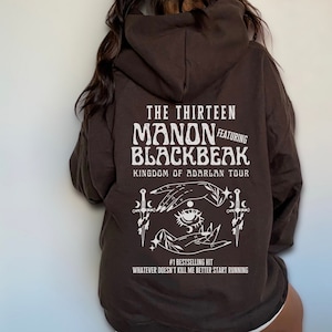 Manon Blackbeak Acotar Hoodie Acotar Sweatshirt Book Merch The Thirteen ACOTAR Merch TOG Merch Velaris Sweatshirt Bookish Crewneck SJM Merch