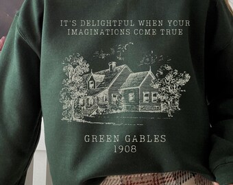 Anne Of Green Gables Anne Shirley Gilbert Blythe Bookish Sweatshirt Kindred Spirits Cottagecore Shirt Book Sweatshirt Victorian Aesthetic