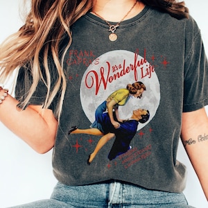 Its A Wonderful Life Christmas Crewneck Comfort Colors Holiday Apparel Merry Christmas Shirt Bedford Falls Christmas Movie Shirt Retro Shirt