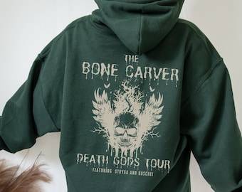 The Bone Carver Acotar Hoodie Acotar Merch SJM Merch Sarah J Maas Merch Dark Academia Sweater Bookish Merch Booktok Merch Acotar Sweater