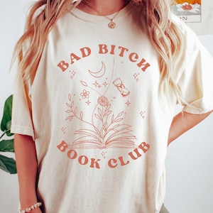 Camiseta del club de lectura Camiseta del amante de los libros Camisetas de lectura Camiseta de libros Camiseta de la biblioteca Camiseta mística Camiseta de la academia ligera Camiseta de libros de colores cómodos