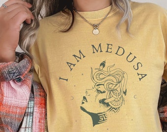 Medusa Shirt Greek Mythology Greek Goddess Greek Apparel Mythology Shirt Feminism Shirt Snake Shirt Snake Sweater Medusa Costume