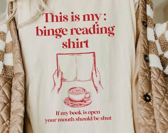 Comfort Colors Bookish Merch Book Worm Gifts Read Banned Books Retro Book Club Shirt Light Academia Shirt Library Shirt Literacy Coach Shirt