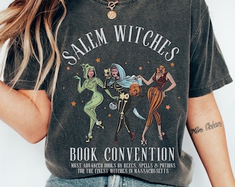 Salem Book Club Shirt Salem Witch Salem Sweatshirt Salem Crewneck Salem Shirt Halloween Crewneck Salem Massachusetts Bookish Merch