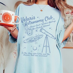 Comfortkleuren Velaris-shirt Acotar-shirt Sarah J Maas Merch SJM Merch Crescent City Merch Velaris-sweater Tog Merch Acotar Merch