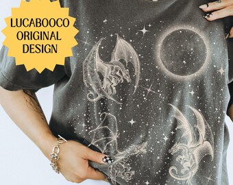 Romantasy Dragon Shirt Castlecore Knightcore Whimsigoth Clothing Fantasy Girlie Fairy Grunge Booktok Whimsigothic Poetcore Dark Romance