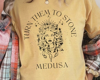 Medusa Shirt Greek Mythology Greek Goddess Greek Apparel Feminism Shirt Snake Shirt Snake Sweater Medusa Costume Witchy Clothes