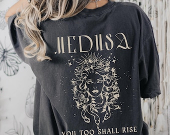 Medusa Shirt Female Rage Feminine Rage Grl Pwr Feminist Greek Goddess Tee Greek Gods The Female Gaze Greek Mythology Smash The Patriarchy
