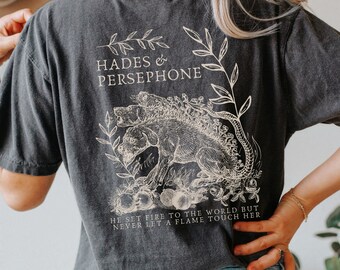 Persephone Vintage griechische Mythologie Dichter Shirt griechischen Göttin Hell Academia Shirt griechischen Kleidung