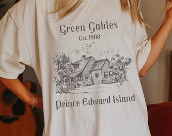 Chemise Anne, la maison aux pignons verts Chemise Anne Shirley livresques Chemise Kindred Spirits Cottagecore Chemise Light Academia Chemise Academia sombre