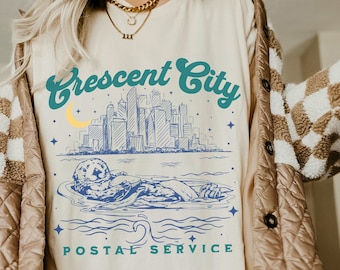 Crescent City Shirt Postal Service Crescent City Merch LICENSED Sarah J Maas Merch Bookish SJM Merch Bryce Quinlan Ruhn Danaan Hunt Athalar