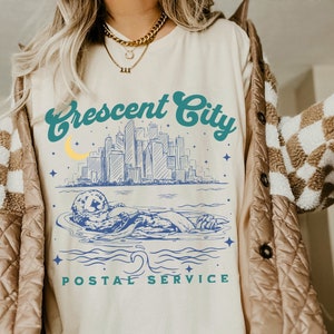 Crescent City Shirt Postal Service Crescent City Merch LICENSED Sarah J Maas Merch Bookish SJM Merch Bryce Quinlan Ruhn Danaan Hunt Athalar