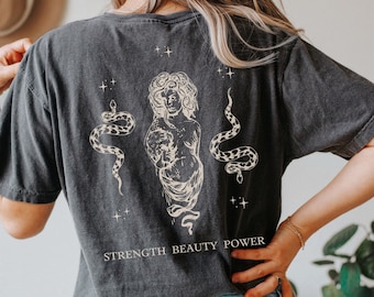 Medusa Shirt Serpent Shirt Greek Mythology Greek Goddess Greek Apparel Snake Shirt Medusa Costume Greek Myth Shirt Light Academia Shirt