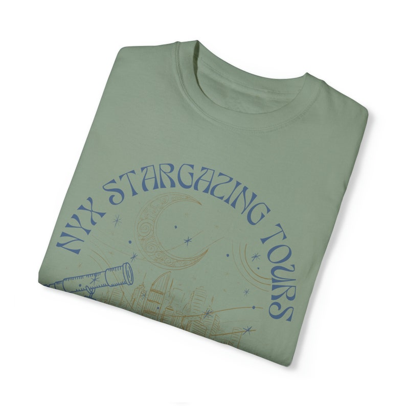 Komfort Farben NYX Göttin Shirt Griechische Mythologie Shirt Mystische Shirt Griechische Kleidung Griechische Mythologie Geschenk Light Academia Bookish Merch Bild 7
