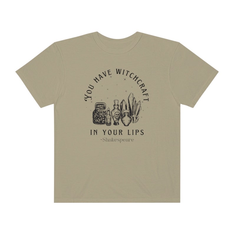 Shakespeare Shirt Dark Academia Shirt Witchy Shirt Crystal Shirt Mystieke Shirt Shakespeare T-shirt Literair Shirt Dichter Shirt Bookish Shirt afbeelding 7