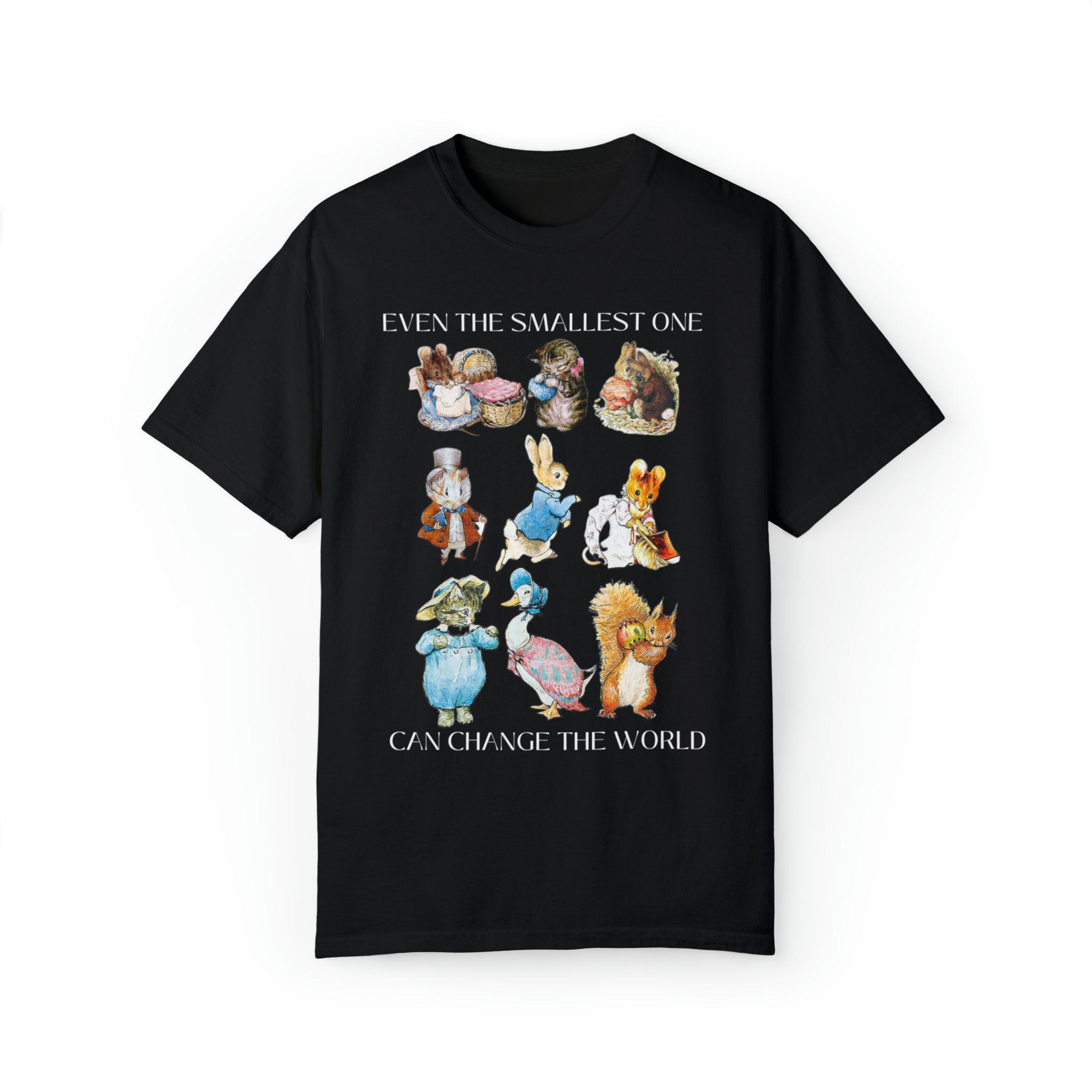 Comfort Colors Beatrix Potter Cottage Core Shirt Light Academia