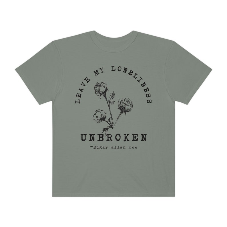 Edgar Allan Poe Dark Cottagecore Cottage Core Shirt Grunge Shirt Edgar Allen Poe Bookish Shirt Y2k Shirt Dark Academia Shirt Gothic Clothes image 7