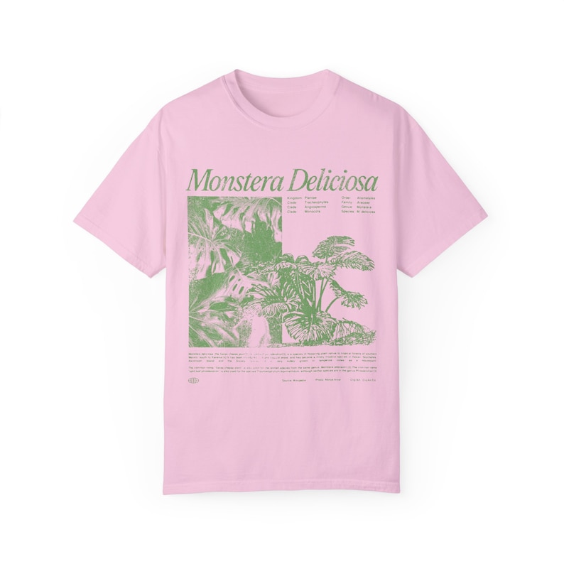 Monstera Deliciosa Plant Shirt Monstera Shirt Monstera Variegata Monstera Plant Design Monstera Hoodie Never Enough Plants Comfortcolors Blossom