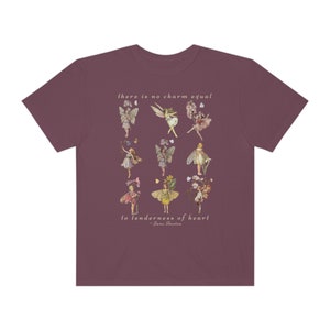 Jane Austen Emma Fairycore Shirt Jane Austen Shirt Cottage Core Shirt Fairy Grunge Shirt Light Academia Shirt Forestcore Clothing Book Shirt Vineyard