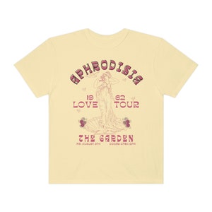 Aphrodite Shirt Göttin der Liebe Vintage Band T-Shirt Mythologie Shirt Cottage Core Shirt Venus Shirt griechische Mythologie Shirt griechische Göttin Bild 6