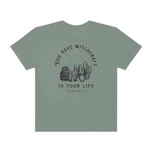 Shakespeare Shirt Dark Academia Shirt Witchy Shirt Crystal Shirt Mystieke Shirt Shakespeare T-shirt Literair Shirt Dichter Shirt Bookish Shirt afbeelding 6