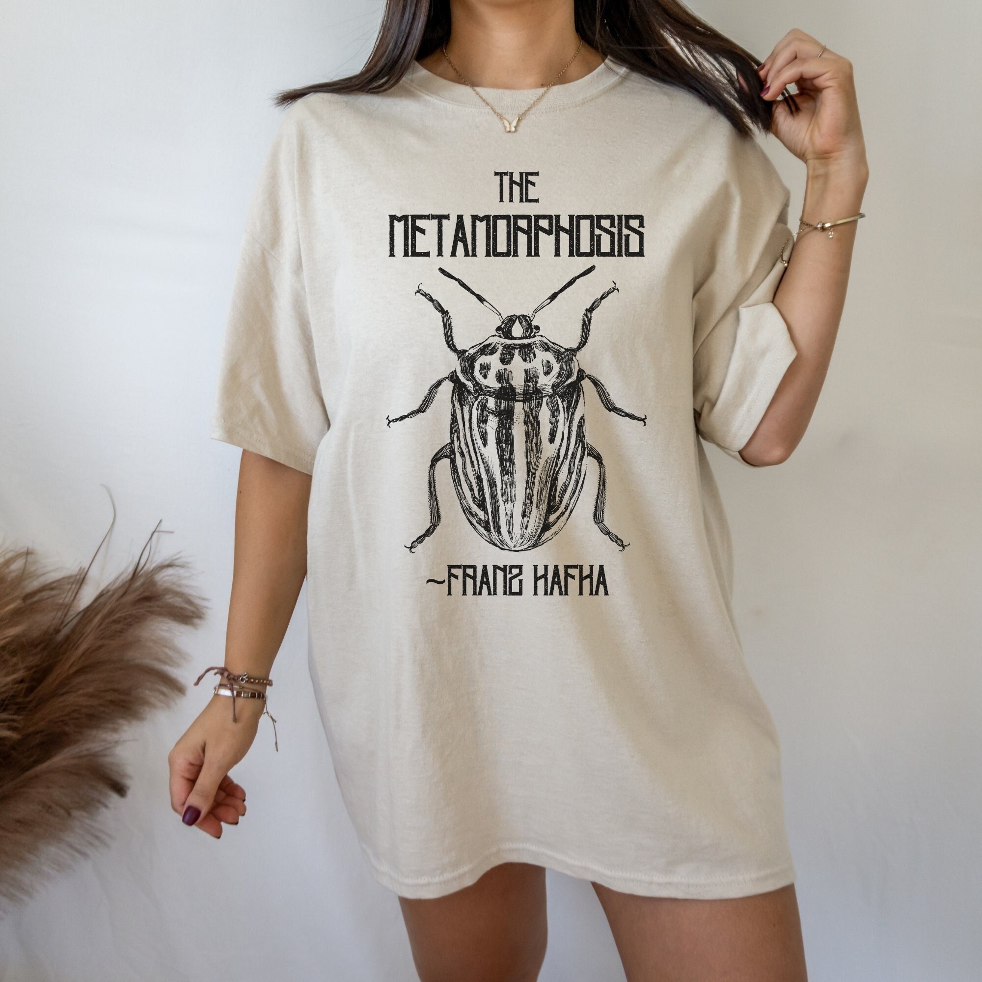The Metamorphosis Kafka Shirt Franz Kafka Shirt Literature Shirt Insect Shirt Goth Shirt Literary Shirt Dark Academia Shirt Dark Cottagecore Etsy Ireland