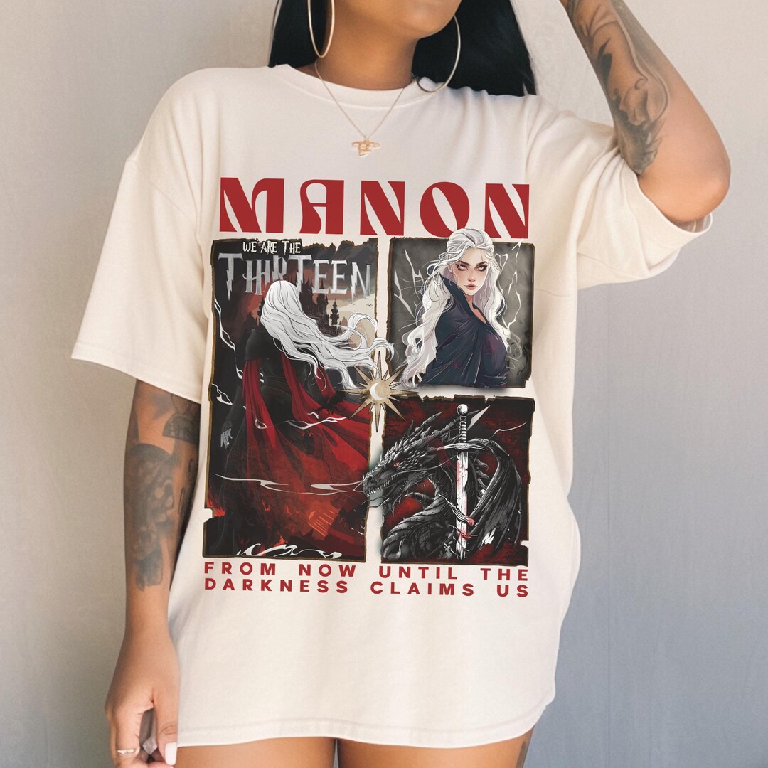 Manon Blackbeak LICENSED Sarah J Maas Merch Abraxos Shirt Throne of ...