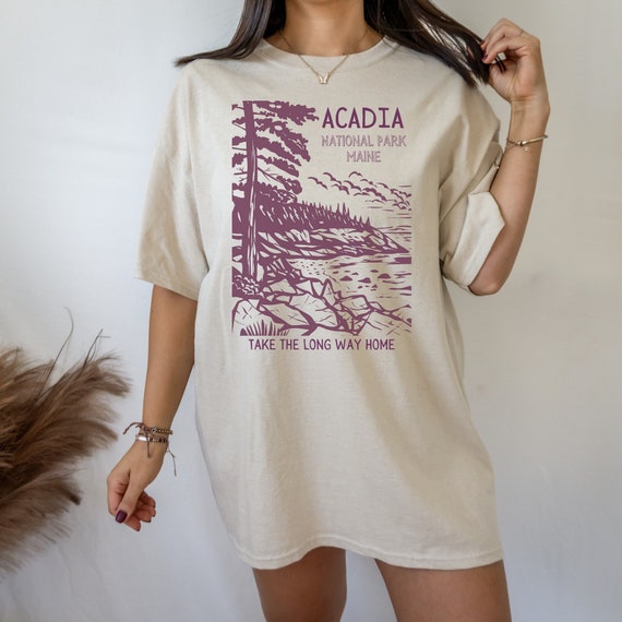 Acadia National Park Shirt National Park Shirt Adventurer - Etsy UK