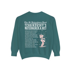 Nutcracker Sweater Nutcracker Christmas Sweater Dance Mom Sweatshirt Pink Nutcracker Sugar Plum Fairy Ballet Sweatshirt Nutcracker Ballerina image 6