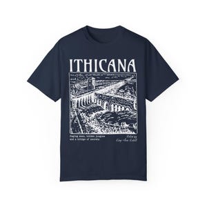 Ithicana Shirt LICENSED The Bridge Kingdom Romantasy Merch Lara Bookish Things Lara And Aren Enemies To Lovers Booktok Merch Fantasy Reader Navy