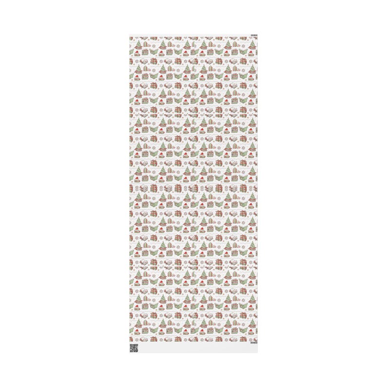 Cute Wrapping Paper Book Related Gifts Santa Wrapping Paper Bookish Things Retro Wrapping Paper Xmas Gift Wrap Christmas Gift Wrap Booktok image 9
