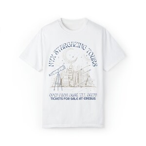 Komfort Farben NYX Göttin Shirt Griechische Mythologie Shirt Mystische Shirt Griechische Kleidung Griechische Mythologie Geschenk Light Academia Bookish Merch White