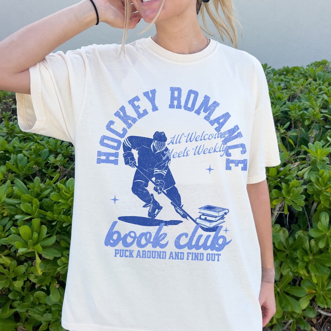 Hockey Romance Book Swag Romantasy Smut Shirt Heston U Shirt