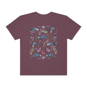 Comfort Colors Possum Shirt Cottagecore Shirt Opossum Shirt Possum Hoodie Cottage Core Shirt Trash Panda Possum T Shirt Possum Sweatshirt Vineyard
