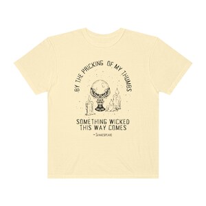 Shakespeare Shirt Dark Academia Shirt Mystical Shirt Halloween Shirt Literature Shirt Poet Shirt Shakespeare Gifts Shakespeare T Shirt image 7