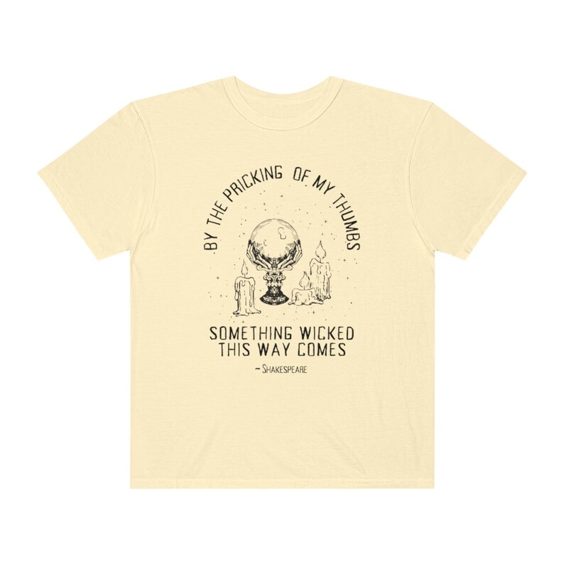 Shakespeare Shirt Dark Academia Shirt Mystical Shirt Halloween Shirt Literature Shirt Poet Shirt Shakespeare Gifts Shakespeare T Shirt image 7