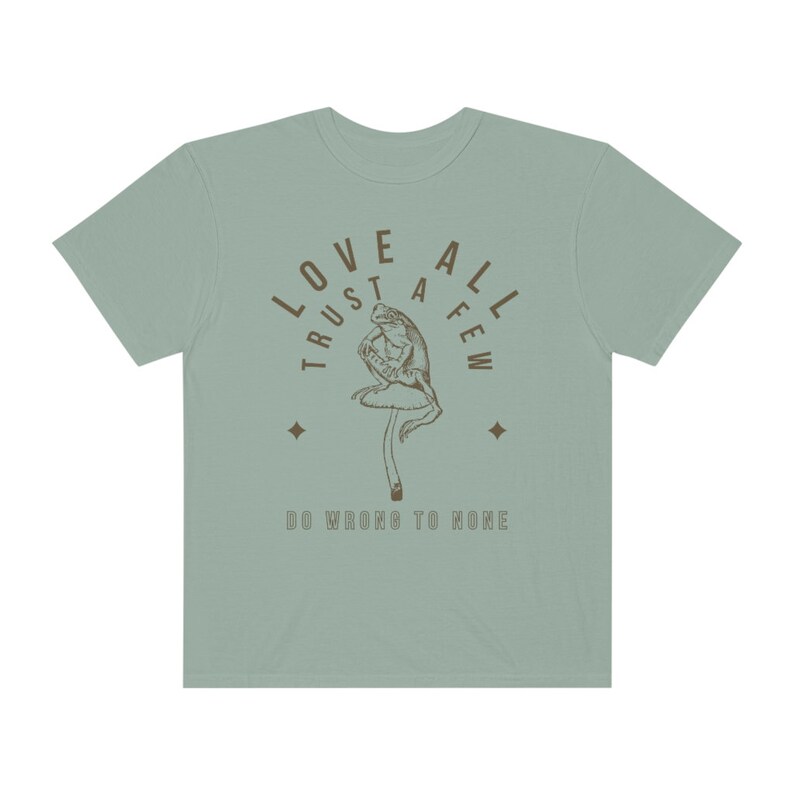 Shakespeare Shirt Academia Clothing Dark Cottagecore Goblincore Shirt Frog Shirt Literature Shirt Comfort Colors Frog T Shirt Poet Shirt image 6