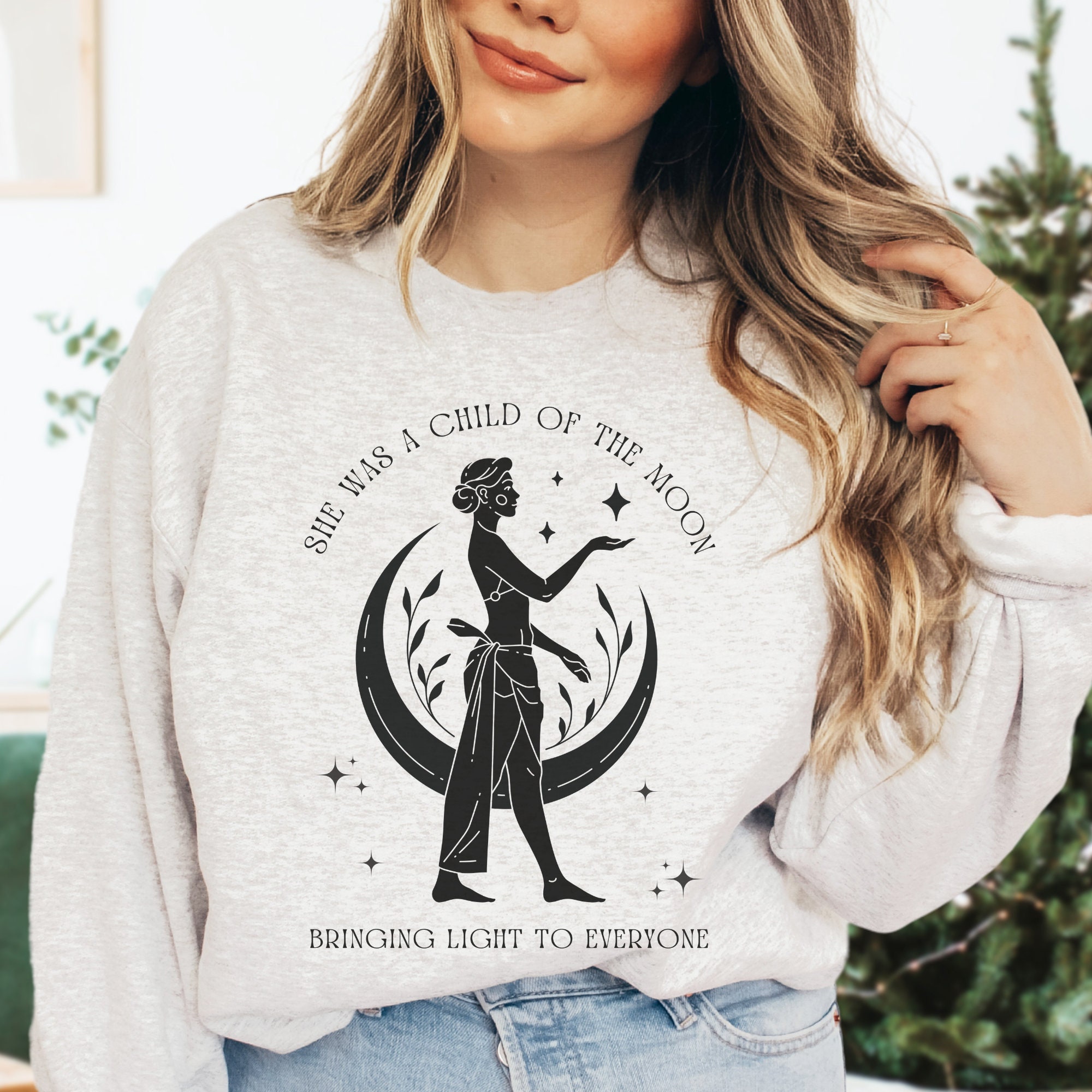 Artemis Goddess Light Academia Sweater Greek Mythology Greek