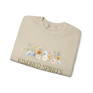 Anne Of Green Gables Kindred Spirits Bookish Crewneck Bookish Merch Light Academia Wildflowers Sweater Anne Shirley Gilbert Blythe Booktok image 9