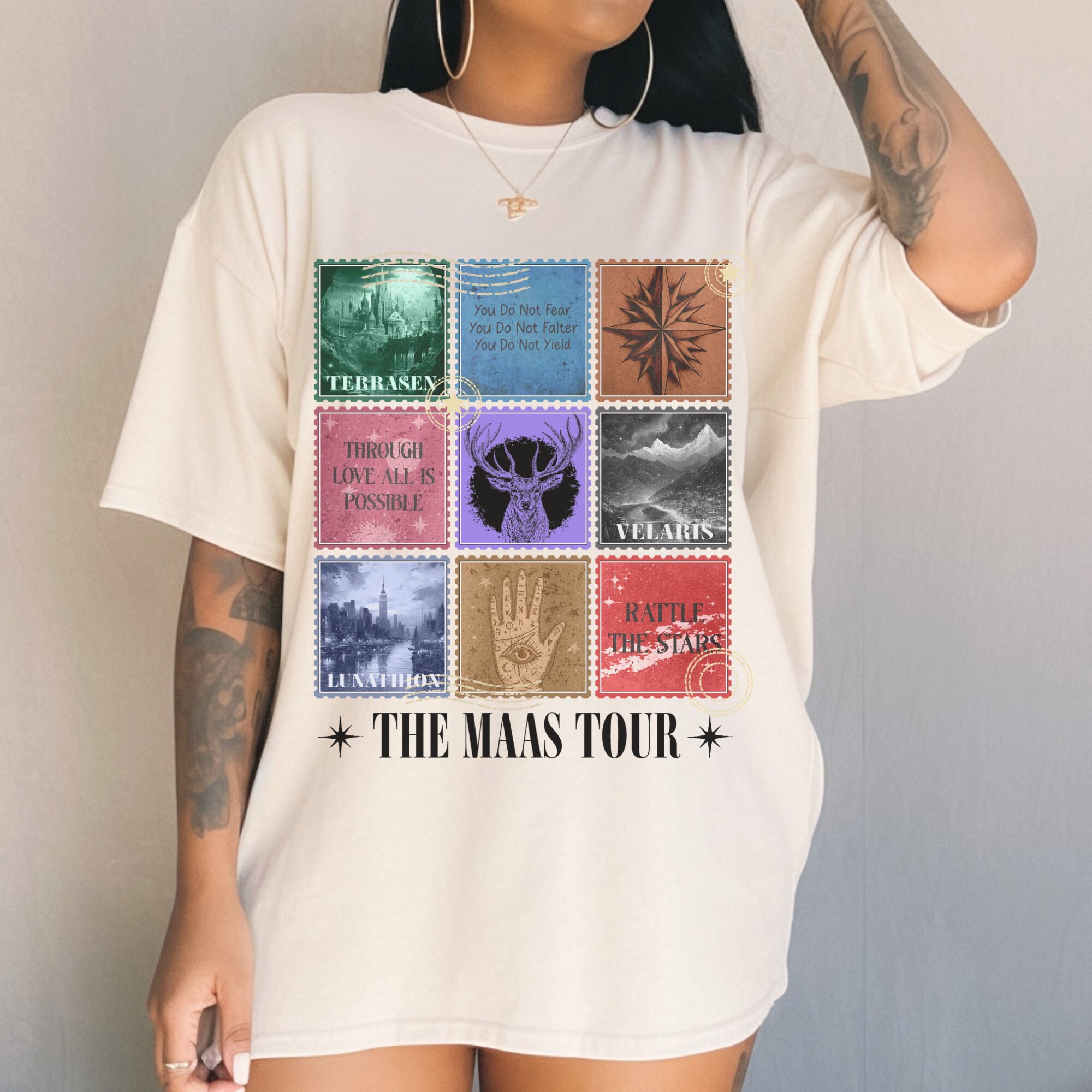 The Eras Maas Tour LICENSED Sarah J Maas Merch Acotar Shirt Book Swag ...
