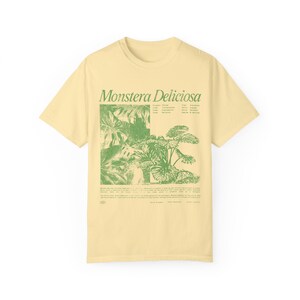 Monstera Deliciosa Plant Shirt Monstera Shirt Monstera Variegata Monstera Plant Design Monstera Hoodie Never Enough Plants Comfortcolors Banana